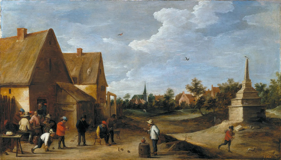 다빈티어르 젊은이의 다리 게임

Source:
Le jeu de quilles - David Teniers le Jeune