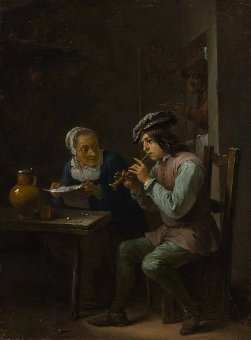 플라지올렛 연주자 - 데이비드 테니에르 르 쥬네

Source:
Le joueur de flageolet - David Teniers le Jeune
