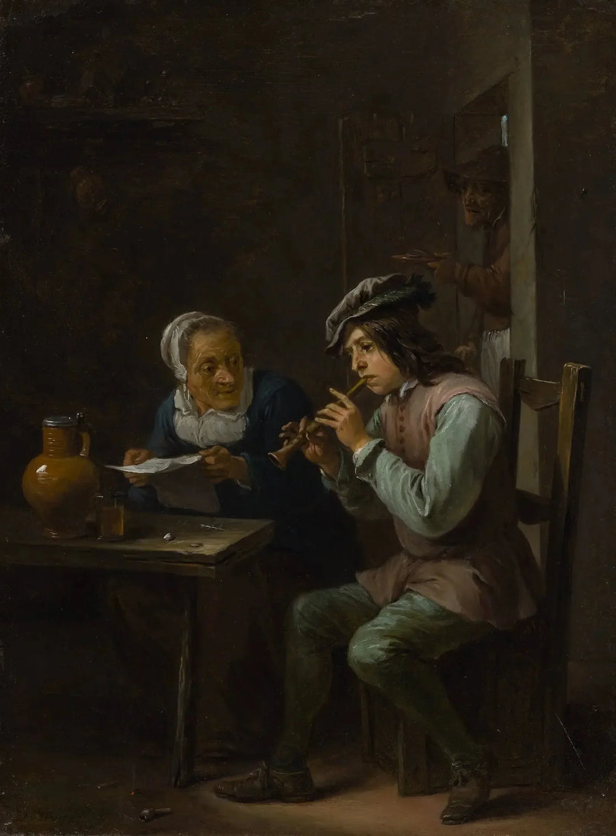 플라지올렛 연주자 - 데이비드 테니에르 르 쥬네

Source:
Le joueur de flageolet - David Teniers le Jeune
