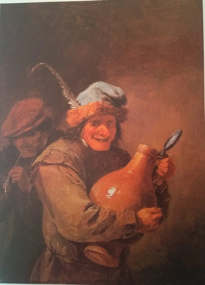 큰 주전자를 들고 있는 즐거운 술꾼 - 다비드 테니에르 르 쥬느

Source:
Le joyeux buveur avec une grande cruche - David Teniers le Jeune