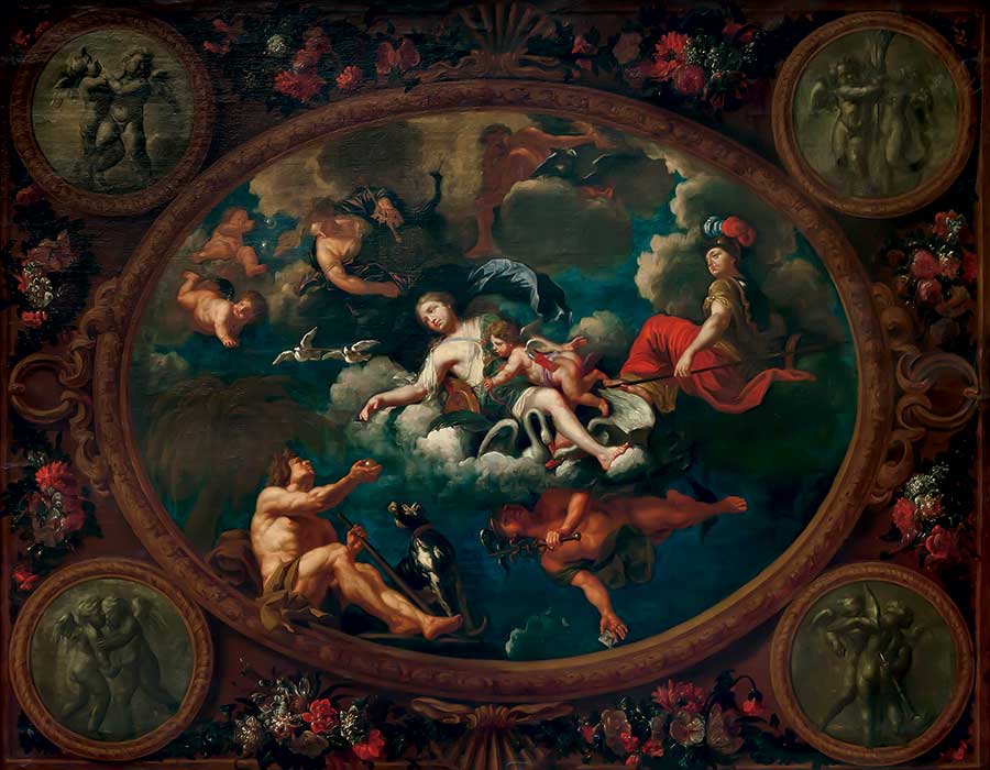 Le jugement de Paris - Charles Le Brun