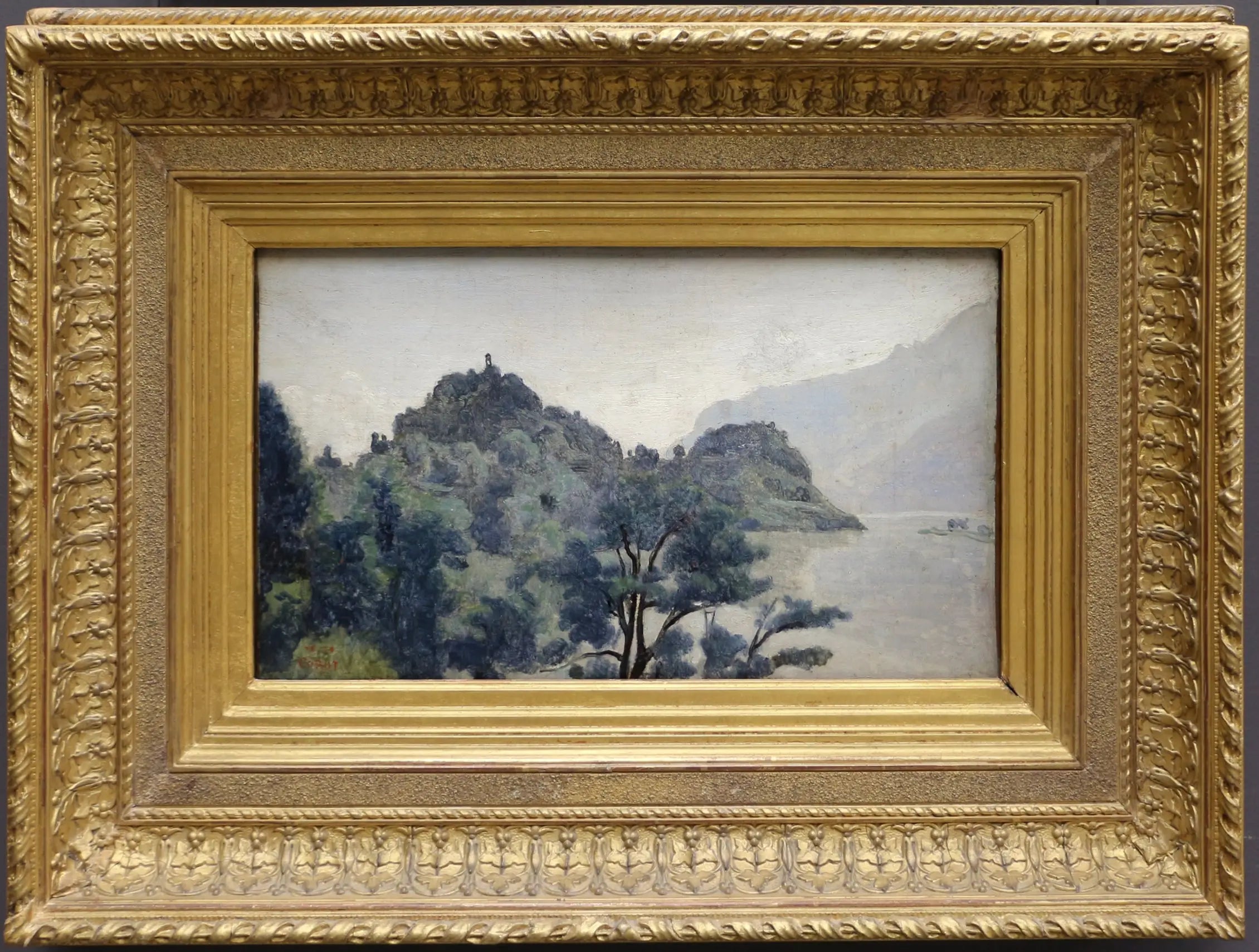 Le Lac de Brienz - Jean-Baptiste Camille Corot - Alpha Reproduction