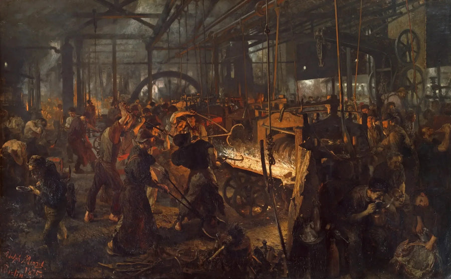 철제 밀링기 - 아돌프 폰 멘젤

Source:
Le Laminoir en fer - Adolph von Menzel