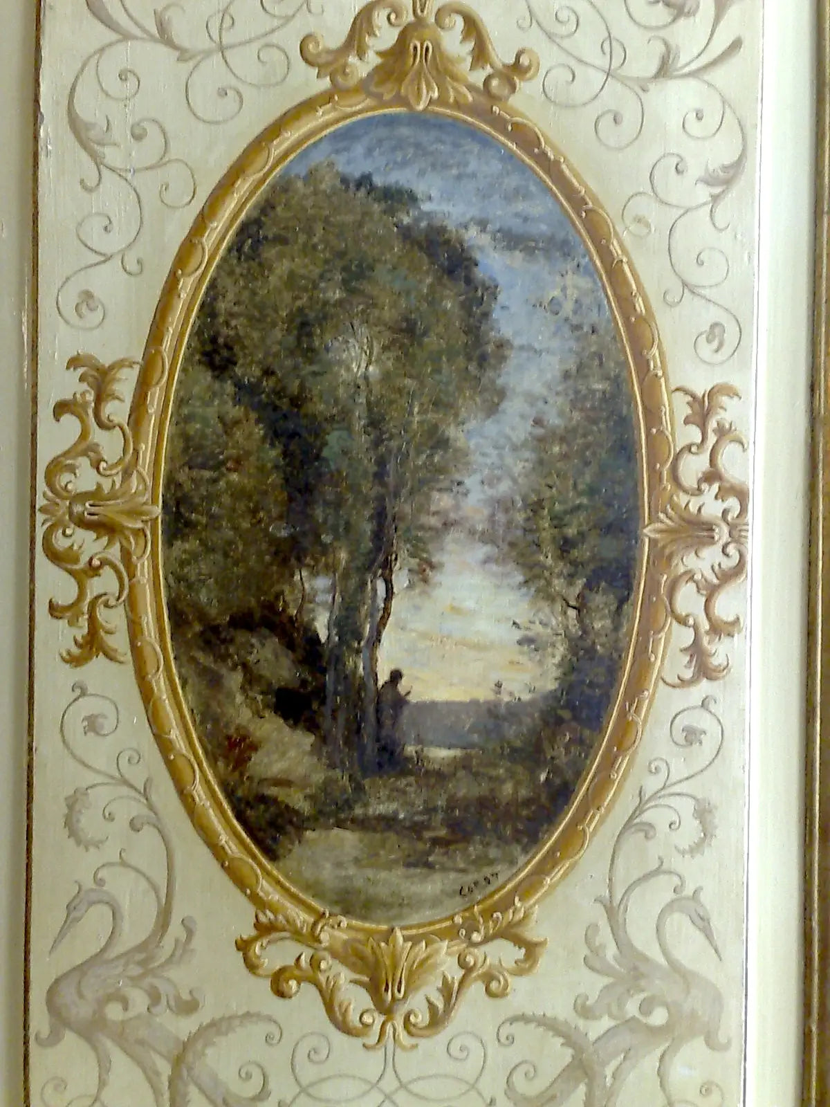 Le liseur - Jean-Baptiste Camille Corot - Alpha Reproduction