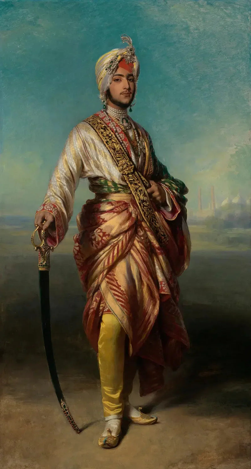 레 마하라자 둘리프 싱 (1838-1893) - 프란츠 자버 윈터할터

Source:
Le Maharaja Duleep Singh (1838-1893) - Franz Xaver Winterhalter