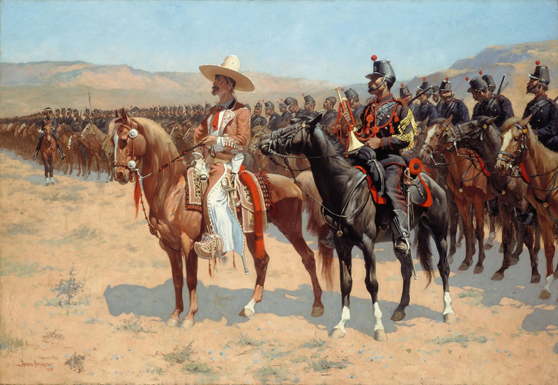 멕시코의 주요 인물 - 프레데릭 레밍턴

Source:
Le major mexicain - Frederic Remington