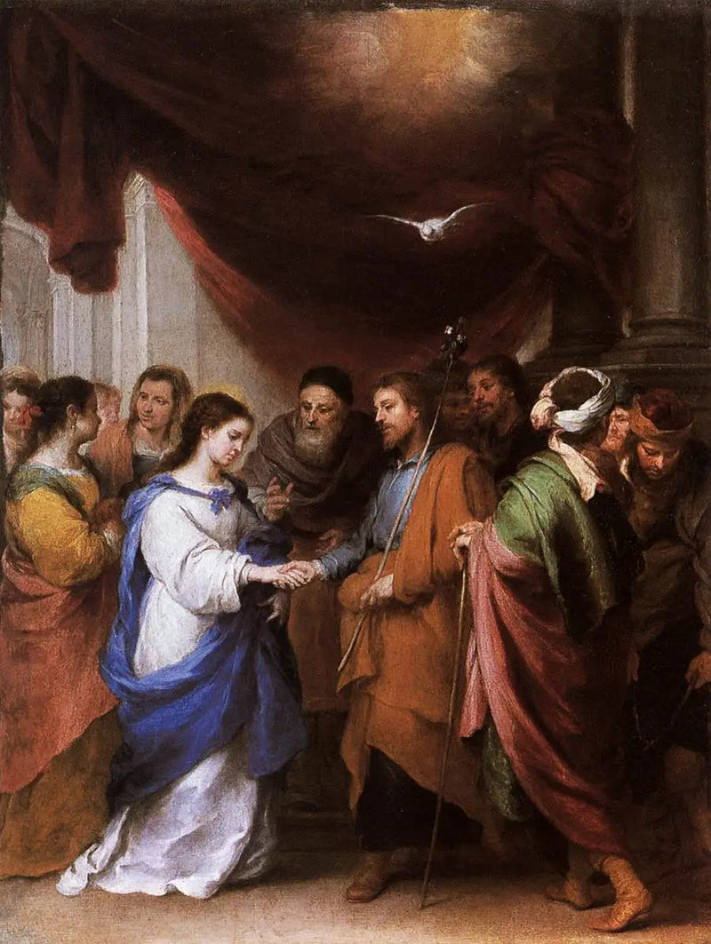 성모 마리아의 결혼 - 바르톨로메 에스테반 무리요

Source:
Le Mariage de la Vierge - Bartolomé Esteban Murillo
