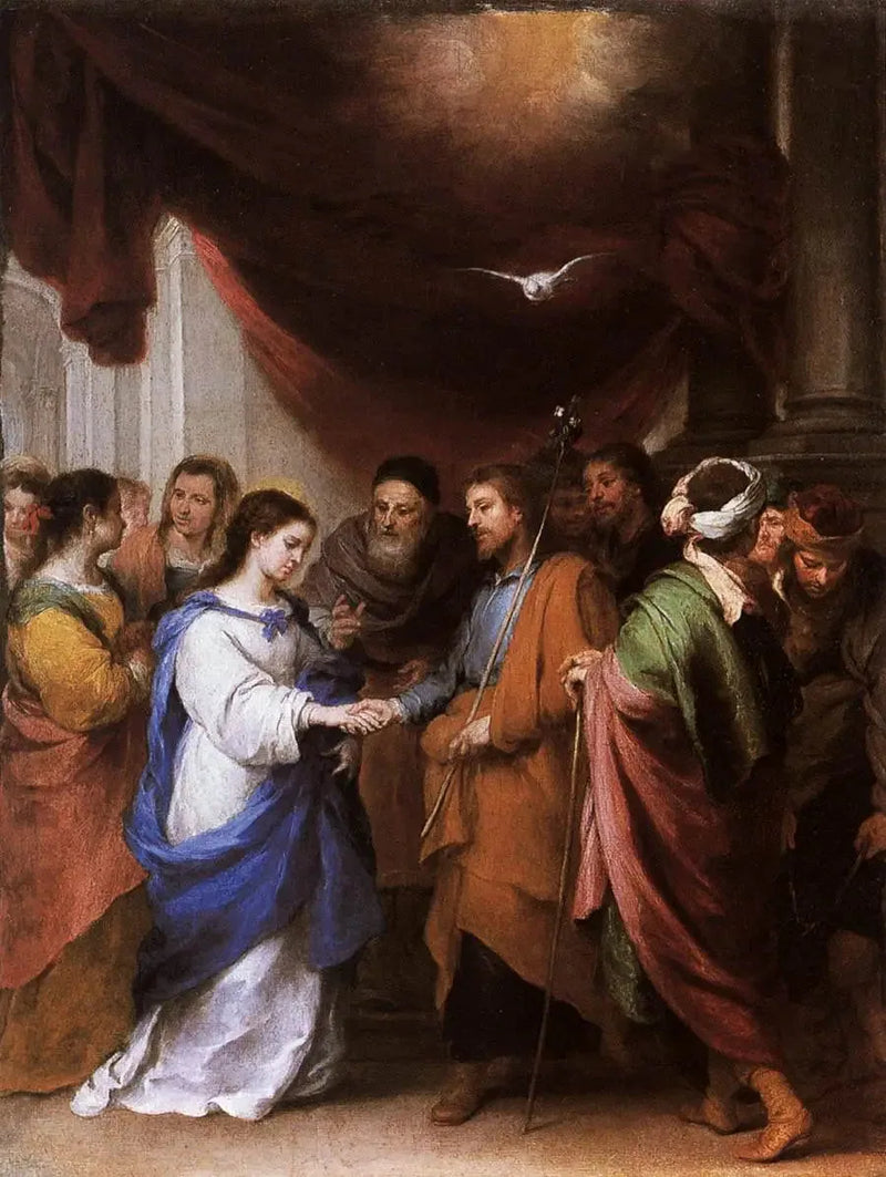 성모 마리아의 결혼 - 바르톨로메 에스테반 무리요

Source:
Le Mariage de la Vierge - Bartolomé Esteban Murillo