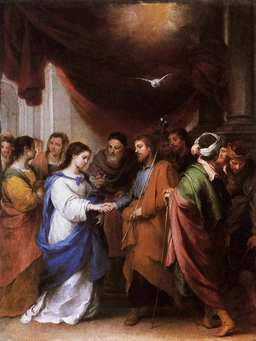 성모 마리아의 결혼 - 바르톨로메 에스테반 무리요

Source:
Le Mariage de la Vierge - Bartolomé Esteban Murillo