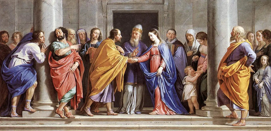 성모 마리아의 결혼 - 필리프 드 샹파뉴

Source:
Le Mariage de la Vierge - Philippe de Champaigne