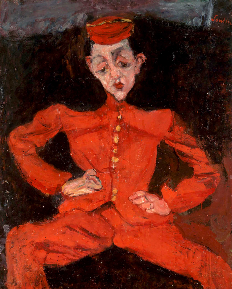 Le marié - Chaïm Soutine image 1 copie de tableau peinte à la main