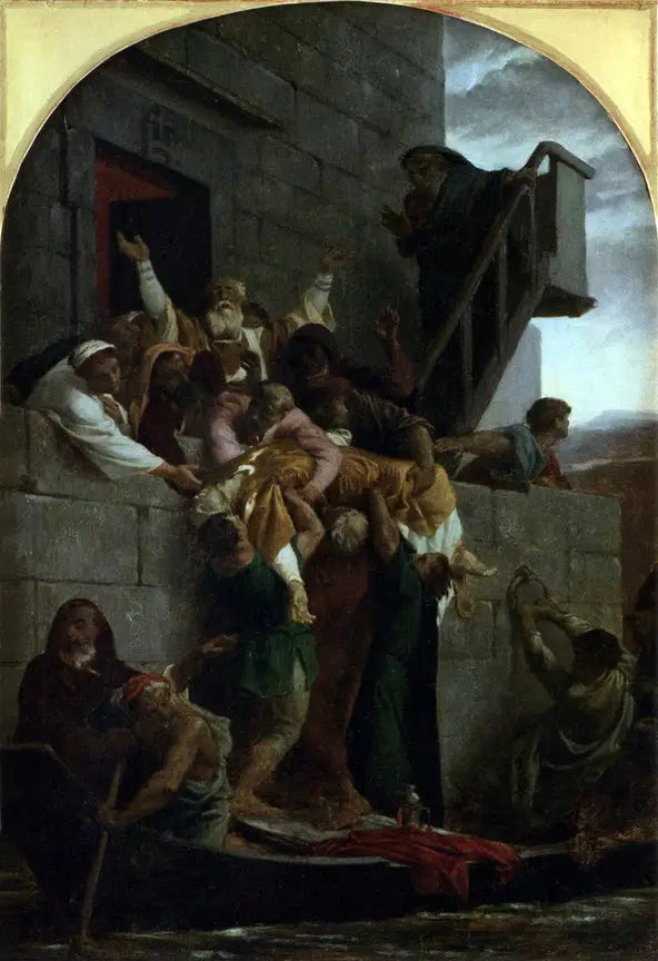 기독교 순교자가 배에 내려앉다 - 알렉상드르 카바넬

Source:
Le martyr Chrétien est descendu dans une barque - Alexandre Cabanel