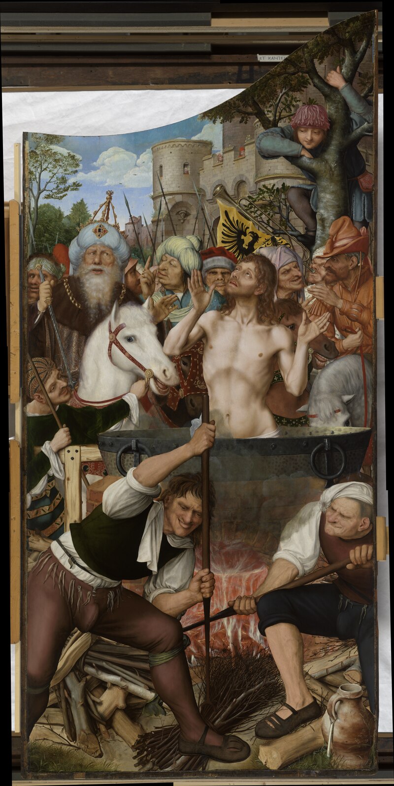 성 요한의 순교 - 퀜틴 메티스