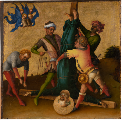 Le martyre des apôtres: le martyre de saint Pierre - Stefan Lochner - Alpha Reproduction