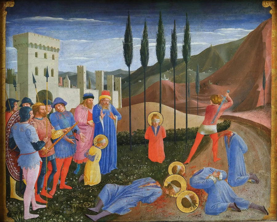 성 쿠사미오와 데이미안의 순교 - 프라 안젤리코

Source:
Le Martyre des saints Cosme et Damien - Fra Angelico