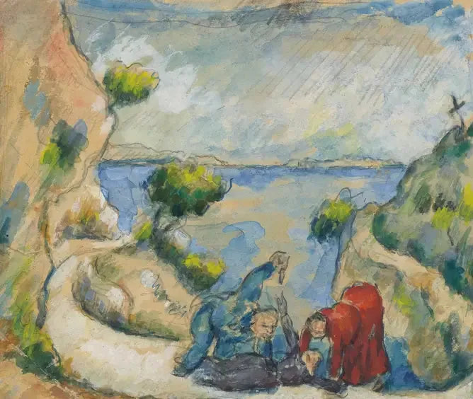 계곡에서의 살인 - Paul Cézanne