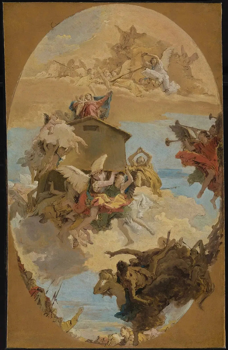 로레트 성가정의 기적 - 조반니 바티스타 티에폴로

Source:
Le miracle de la Sainte Maison de Lorette - Giovanni Battista Tiepolo