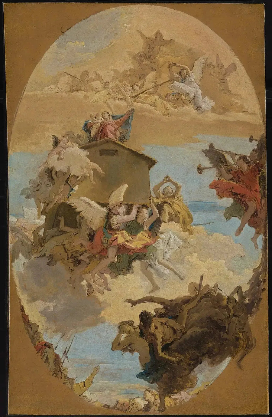 로레트 성가정의 기적 - 조반니 바티스타 티에폴로

Source:
Le miracle de la Sainte Maison de Lorette - Giovanni Battista Tiepolo