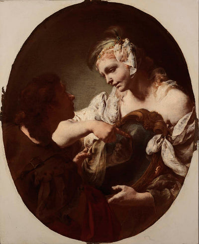 Le Miroir Magique - Giovanni Battista Piazzetta - Alpha Reproduction