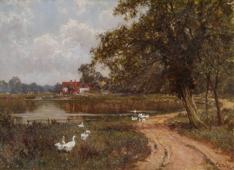 브록햄, 서리의 몰 - 에드워드 윌킨스 웨이트

Source:
Le Mole à Brockham, Surrey - Edward Wilkins Waite
