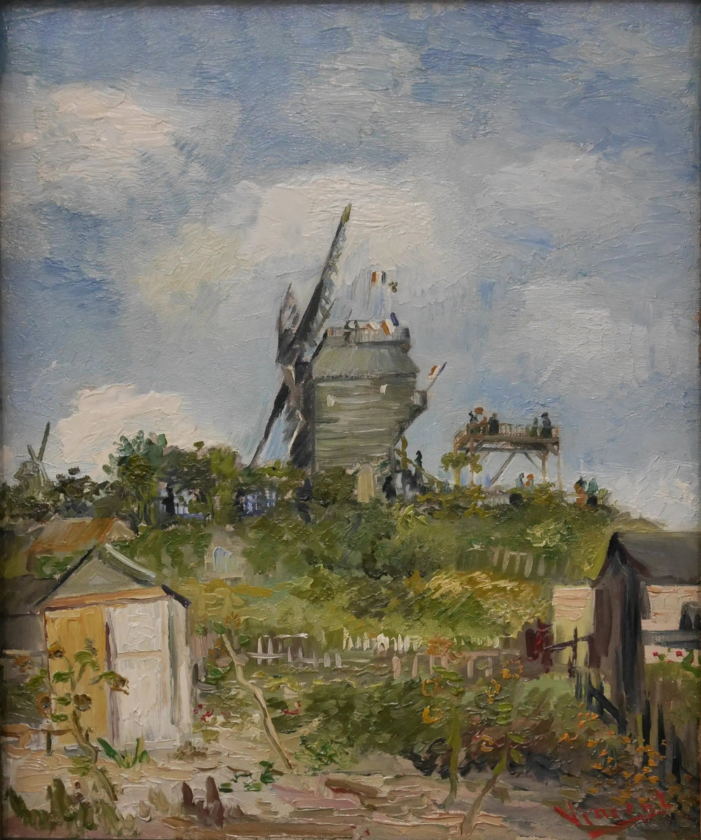 Le Moulin de la Galette - Vincent van Gogh image 1 reproduction artisanale de tableau