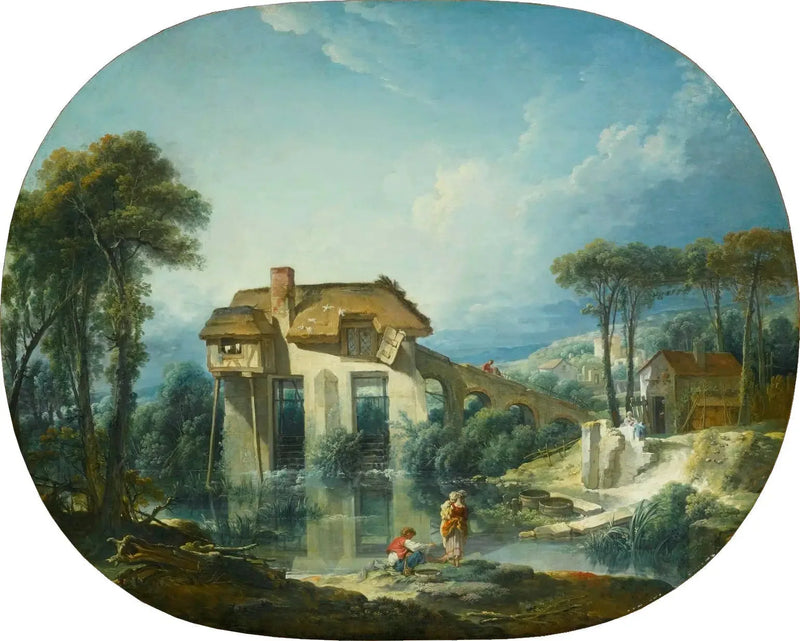 샤레농의 퀴켕그롱의 물레방아 - 프랑수아 부셰

Source:
Le Moulin de Quiquengrogne à Charenton - François Boucher