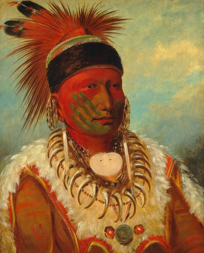 흰 구름, 아이오와의 지도자 - 조지 캐틀린

Source:
Le Nuage Blanc, chef des Iowas - George Catlin