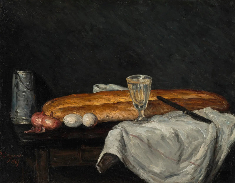 빵과 달걀 - Paul Cézanne
