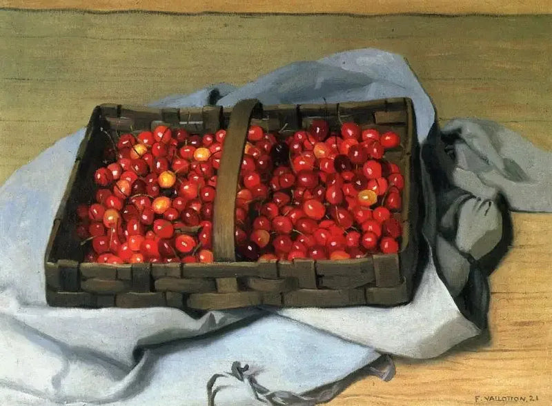 체리 바구니 - 펠릭스 발로통

Source:
Le Panier de cerises - Félix Vallotton