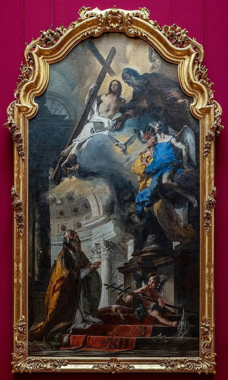 성 클레멘트 교황이 삼위일체를 숭배하는 모습 - 조반니 바티스타 티에폴로

Source:
Le pape saint Clément adorant la Trinité - Giovanni Battista Tiepolo