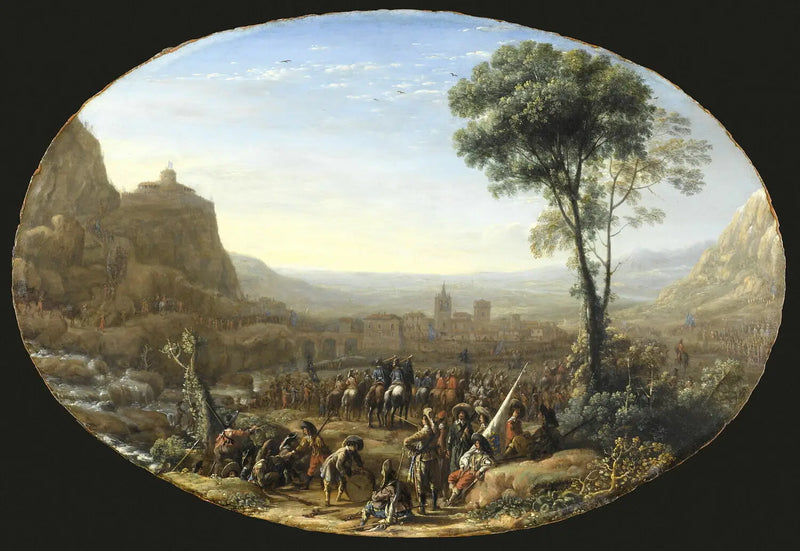 루이 13세에 의해 강제된 수즈의 계단 - 클로드 로랭

Source:
Le Pas de Suse forcé par Louis XIII - Claude Lorrain