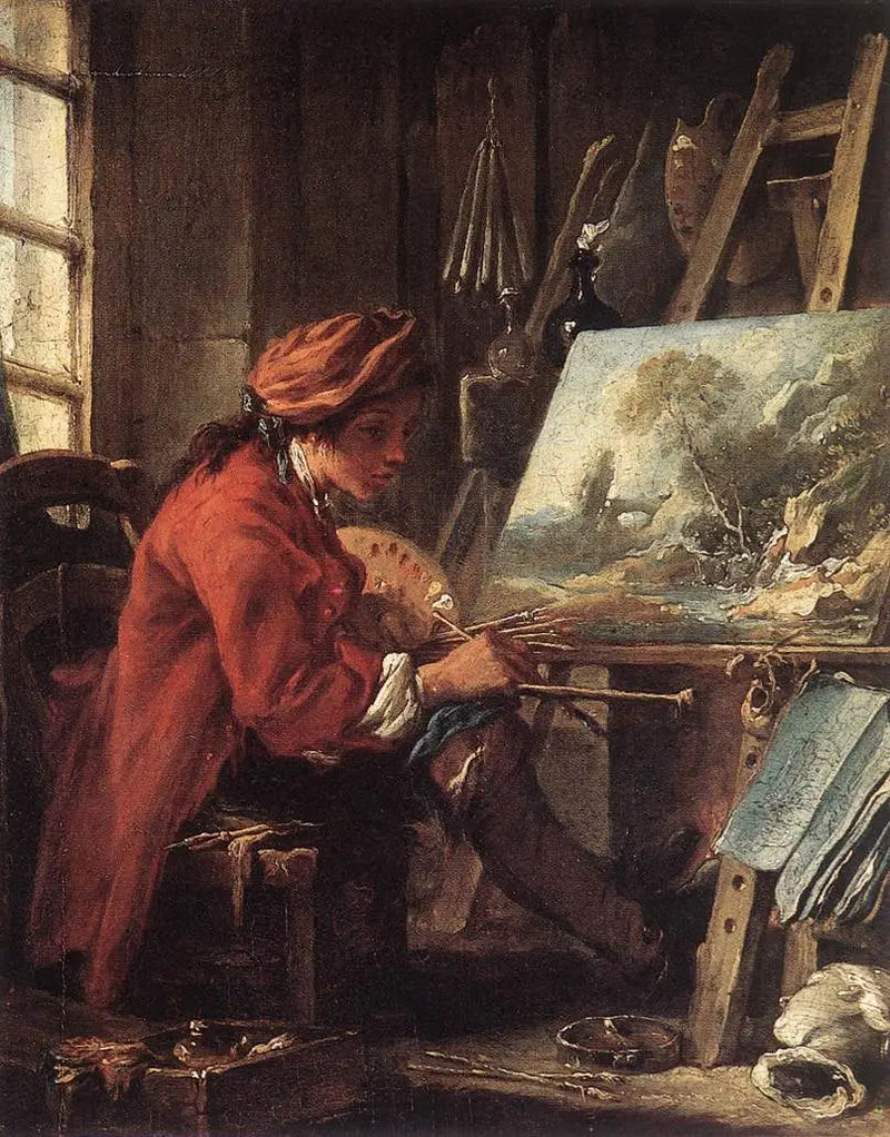 화가의 작업실에서 - 프랑수아 부셰

Source:
Le Peintre dans son atelier - François Boucher