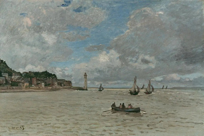 옹플뢰르 등대 - Claude Monet