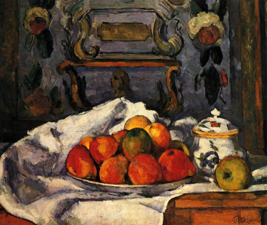 사과 접시 - Paul Cézanne