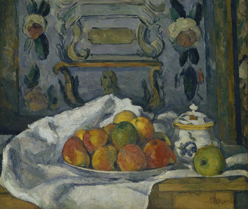 사과 접시 - Paul Cézanne