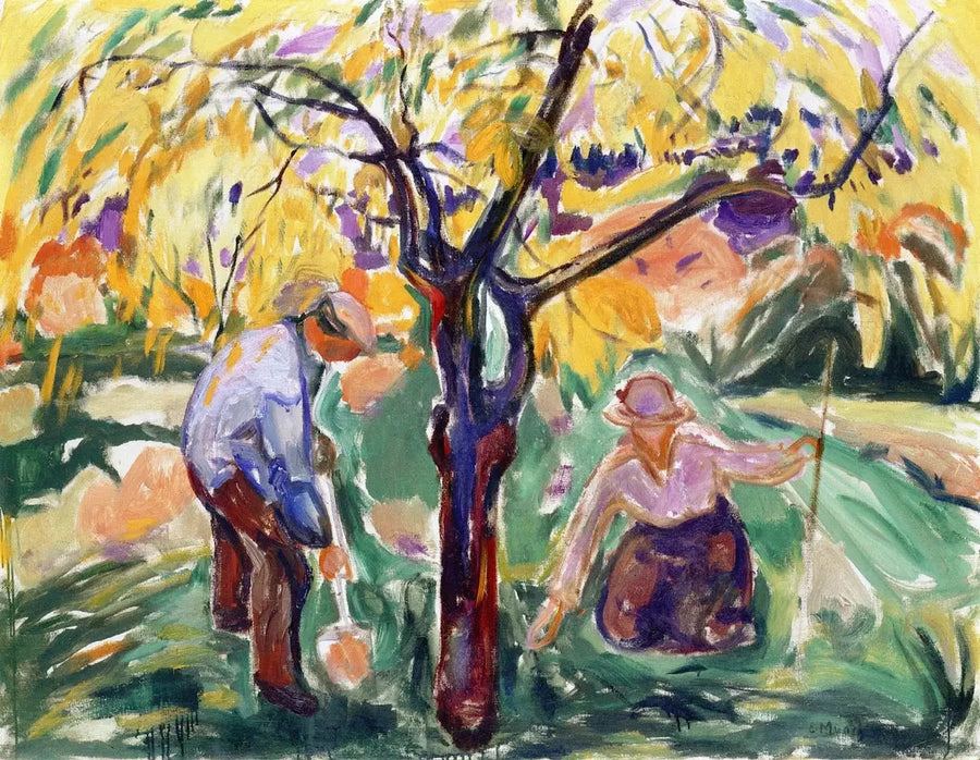 사과나무 - 에드바르 뭉크