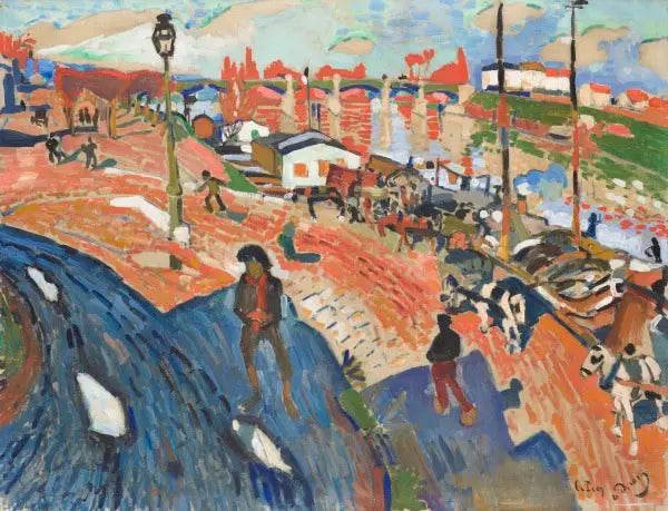 르 퐁 뒤 페크 - 앙드레 드랭

Source:
Le Pont du Pecq - André Derain