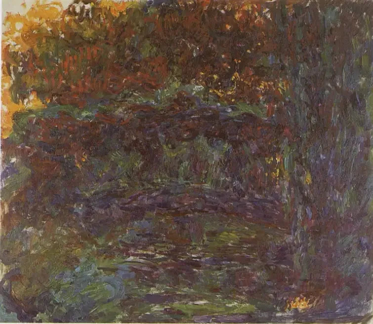 일본 다리 - Claude Monet
