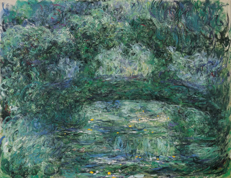 일본 다리 - Claude Monet