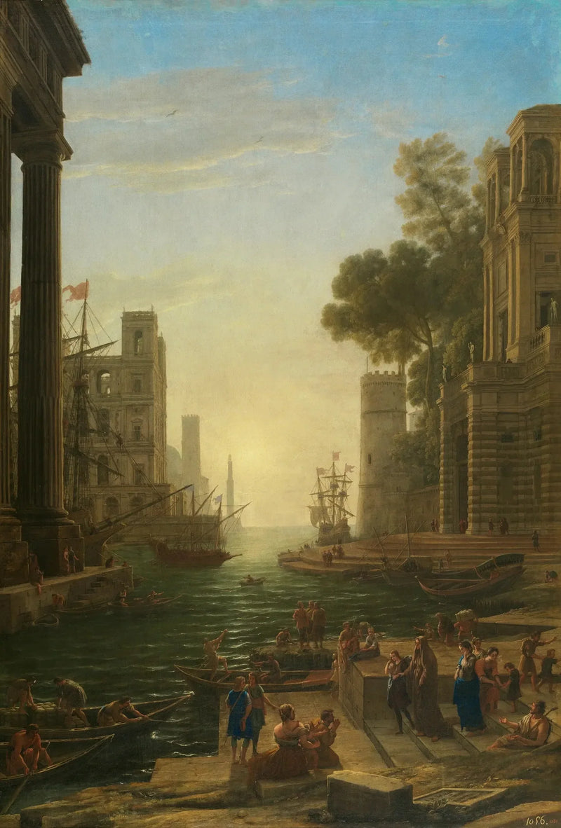 성 폴의 승선이 있는 오스티 항구 - 클로드 로렌

Source:
Le Port d'Ostie avec l'embarquement de sainte Paule - Claude Lorrain