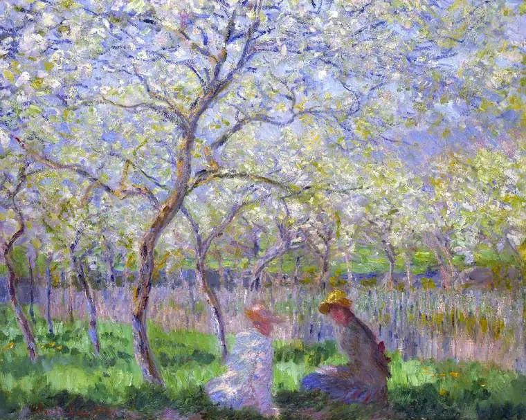 봄 - Claude Monet