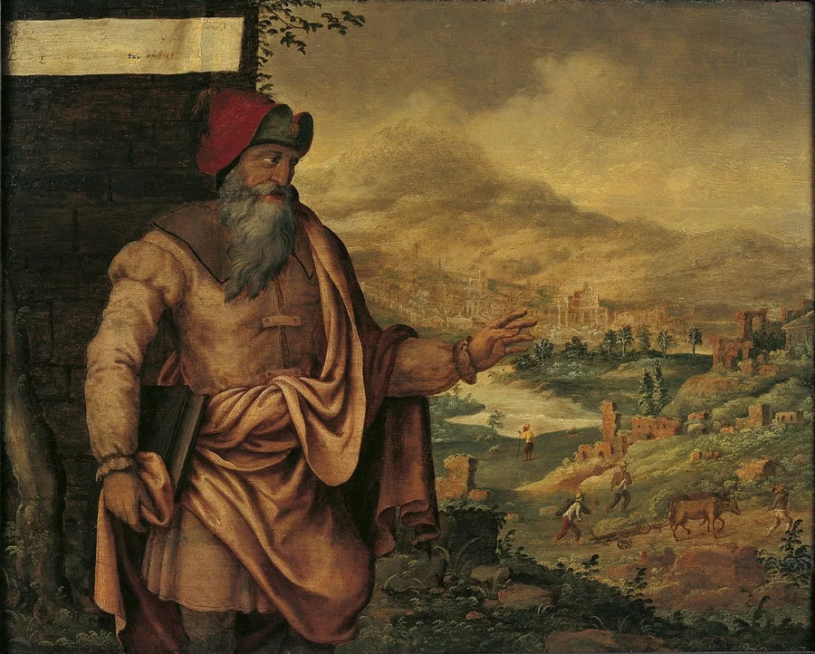 Le prophète Isaïe prédit le retour des Juifs - Maarten van Heemskerck