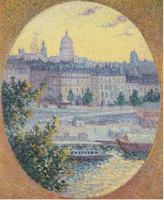 몬테벨로 부두와 생제네비에브 언덕 - 막시밀리앙 루스