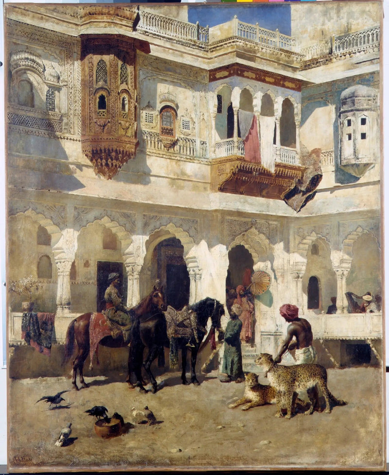 레 자하가 사냥을 떠나다 - 에드윈 로드 위크스

Source:
Le Rajah part à la chasse - Edwin Lord Weeks