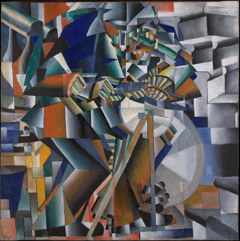 연마자 - 카지미르 말레비치

Source:
Le Rémouleur - Kazimir Malevich