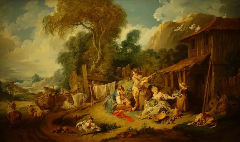 농부들의 휴식 - 프랑수아 부셰

Source:
Le repos des fermiers - François Boucher