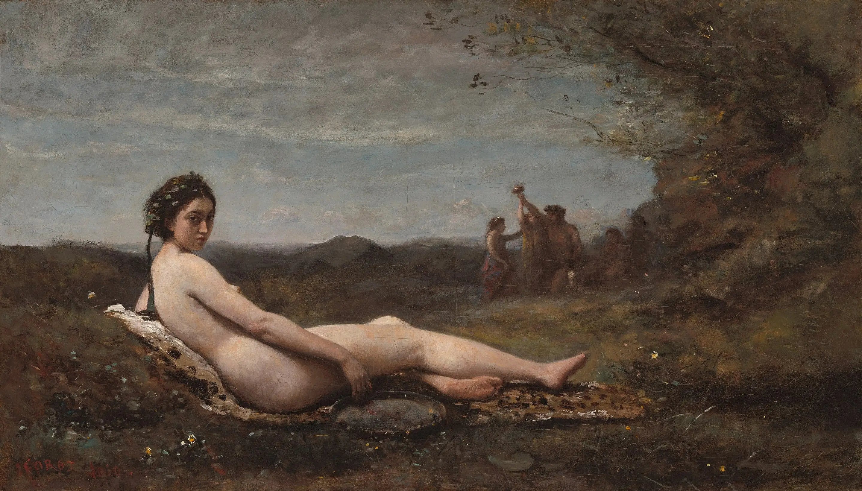 Le Repos - Jean-Baptiste Camille Corot - Alpha Reproduction