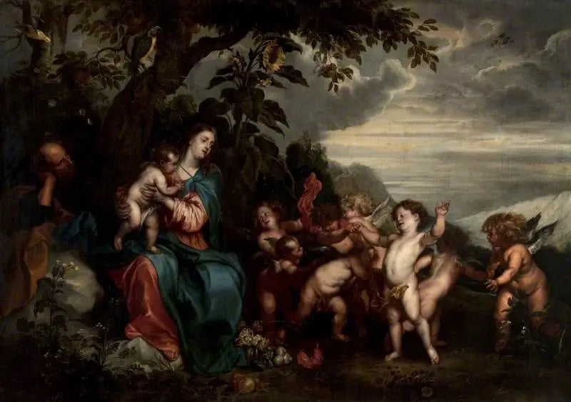 이집트로 도망치는 동안의 휴식 - 앙투안 반 다이크

Source:
Le repos pendant la fuite en Égypte - Antoine van Dyck