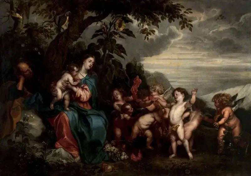 이집트로 도망치는 동안의 휴식 - 앙투안 반 다이크

Source:
Le repos pendant la fuite en Égypte - Antoine van Dyck