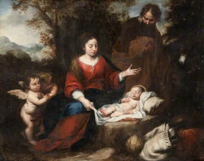 이집트로 도망가는 동안의 휴식 - 바르톨로메 에스테반 무리요

Source:
Le repos pendant la fuite en Égypte - Bartolomé Esteban Murillo
